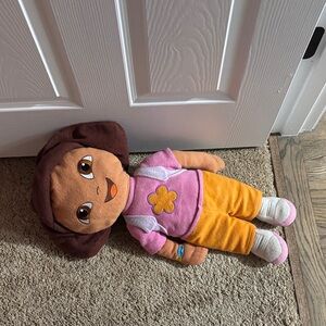 Plush Doll - Pink & Orange Outfit